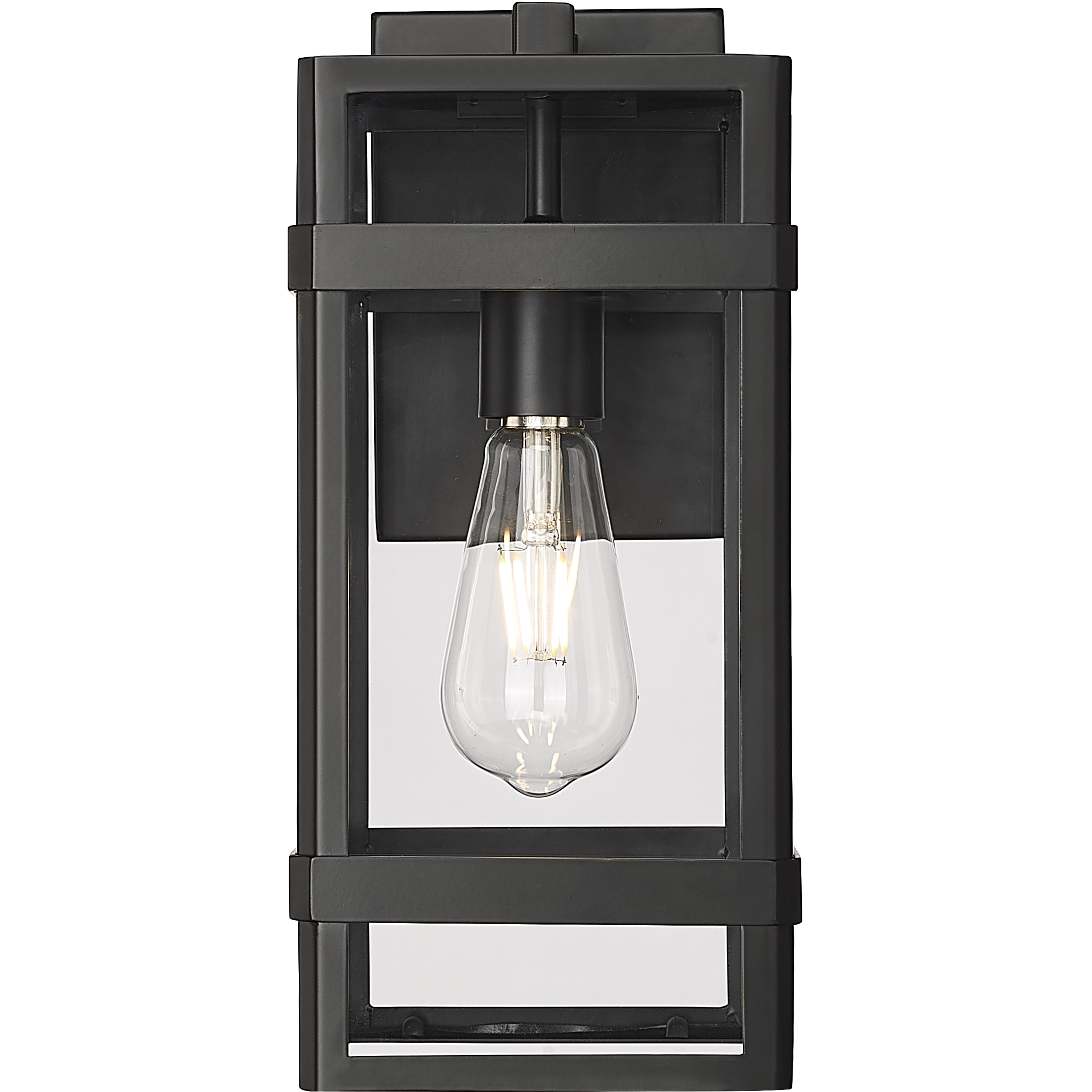Payton 1 Light 13.75 inch Powder Coated Black Outdoor Wall Sconce